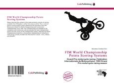 Buchcover von FIM World Championship Points Scoring Systems