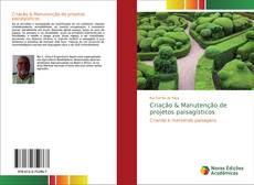 Обложка Criação & Manutenção de projetos paisagísticos