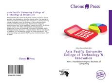 Buchcover von Asia Pacific University College of Technology & Innovation