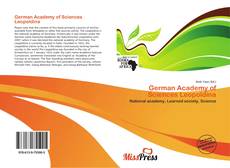 Bookcover of German Academy of Sciences Leopoldina