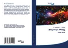 Bookcover of MATEMATIK MANTIQ