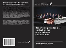 Portada del libro de Beneficios privados del control en las adquisiciones corporativas
