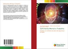 Sofrimento Mental e Trabalho: kitap kapağı