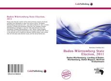 Buchcover von Baden-Württemberg State Election, 2011