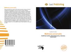 Capa do livro de Mathesis universalis 