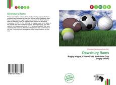 Dewsbury Rams的封面