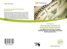 Bookcover of European System of Financial Supervisors