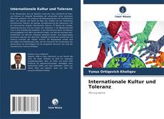 Couverture de Internationale Kultur und Toleranz