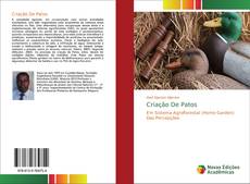 Criação De Patos kitap kapağı