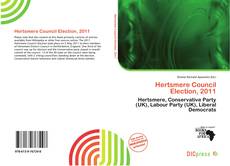 Hertsmere Council Election, 2011的封面