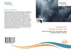Portada del libro de Battle of Binh Ba