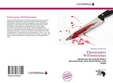Copertina di Elaeocarpus Williamsianus