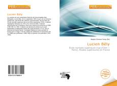 Buchcover von Lucien Bély