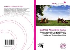 Couverture de Matthias Kleinheisterkamp