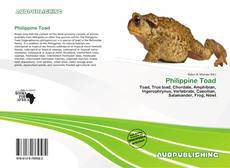 Portada del libro de Philippine Toad