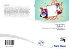 Buchcover von Culprit 1