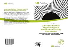 American Railway Engineering and Maintenance-of-Way Association的封面