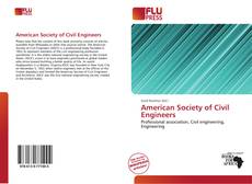 American Society of Civil Engineers kitap kapağı
