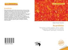 Bookcover of Acanthite