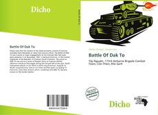 Copertina di Battle Of Dak To