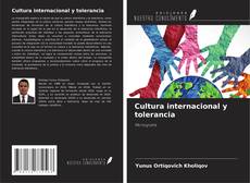 Copertina di Cultura internacional y tolerancia