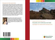 Обложка Estudos em Ciências do Solo