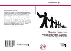 Bookcover of Maurice Fergusson