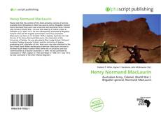Capa do livro de Henry Normand MacLaurin 