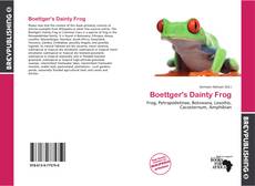 Boettger's Dainty Frog kitap kapağı