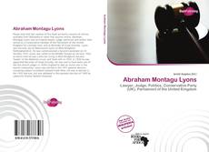 Portada del libro de Abraham Montagu Lyons