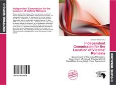 Buchcover von Independent Commission for the Location of Victims' Remains