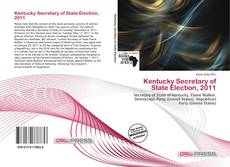 Copertina di Kentucky Secretary of State Election, 2011