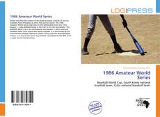 Copertina di 1986 Amateur World Series