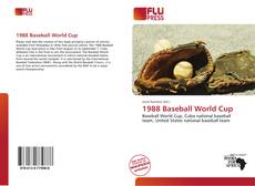 1988 Baseball World Cup的封面