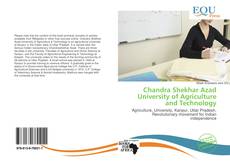 Chandra Shekhar Azad University of Agriculture and Technology kitap kapağı