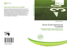 Gene Cook (American Football)的封面