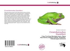 Bookcover of Ceratobatrachus Guentheri
