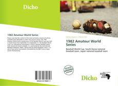 Copertina di 1982 Amateur World Series