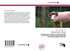 Bookcover of Hereford (Pig)