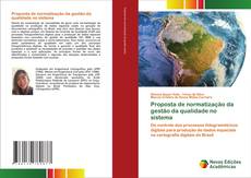 Bookcover of Proposta de normatização da gestão da qualidade no sistema