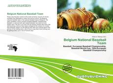 Portada del libro de Belgium National Baseball Team