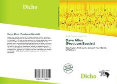 Capa do livro de Dave Allen (Producer/Bassist) 