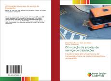 Otimização de escalas de serviço de tripulações kitap kapağı