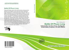 Portada del libro de Battle Of Phuoc Long