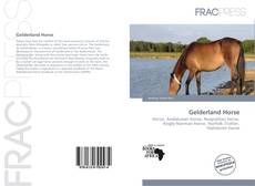 Capa do livro de Gelderland Horse 