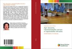 Buchcover von Agir docente, representações sociais e capacidades letradas