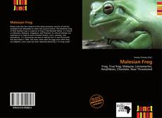 Copertina di Malesian Frog