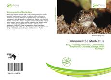 Limnonectes Modestus kitap kapağı