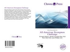 Buchcover von All-American Strongman Challenge