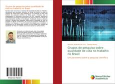 Capa do livro de Grupos de pesquisa sobre qualidade de vida no trabalho no Brasil 
